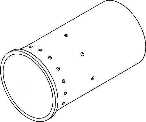 BOSCH Ersatzteil TTNR: 63030728 Brennerrohr D83/L224/7,0/5,7 SiC everp