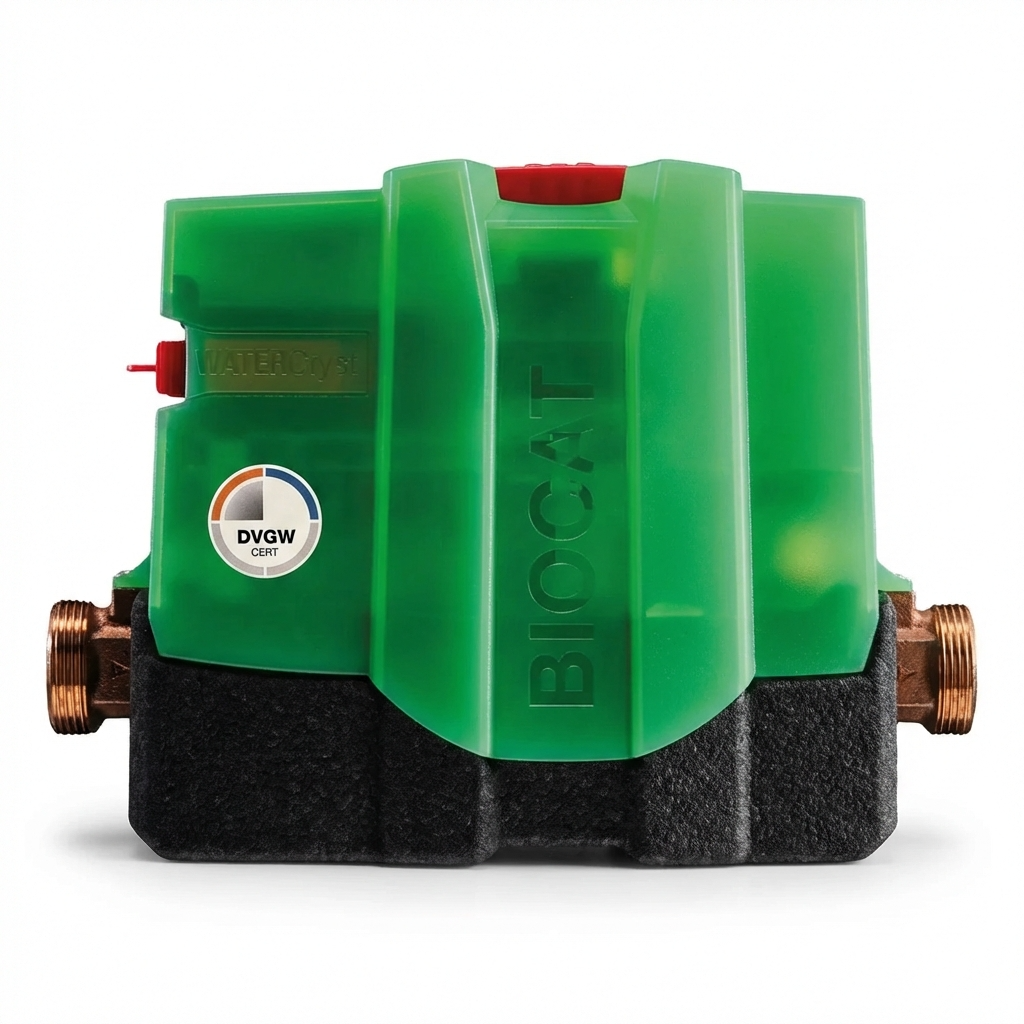 Biocat Leckageschutzgerät zum Einbau in die Trinkwasserleitung von Ein-und Zweifamilienhäuser