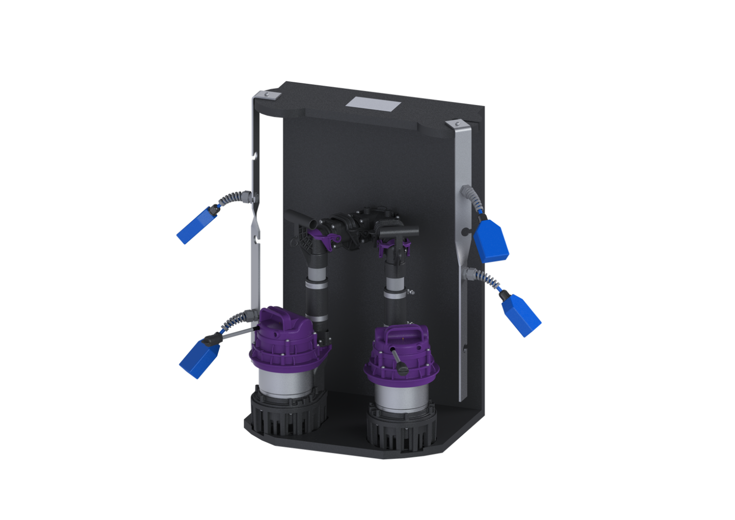 KESSEL-Pumpanlage Aquapump Retrofit Duo, GTF 1000, Schwimmer