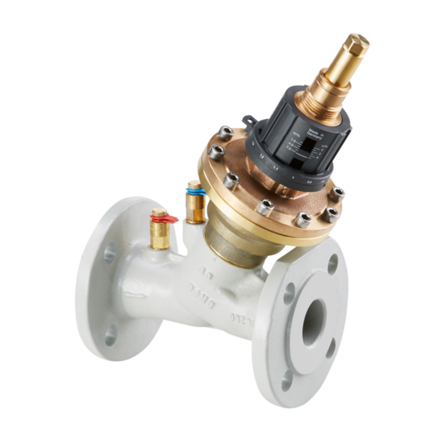 OVENTROP-Regulierventil "Cocon QFC" DN65, PN25, beids.Flansch, bis 20 cbm/h