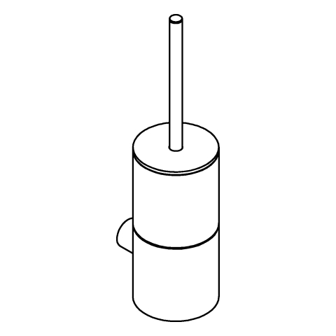 GROHE Toilettenbürstengarnitur Atrio 40892 Wandmontage chrom