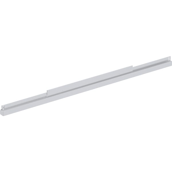 Geberit Lichtleiste un. f. Option Plus, eckig Lichtspiegel B:60cm, alu.