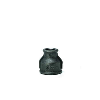 gebofittings Temperguss Gewindefittings 240 - Reduziermuffe 3/4"x1/2", schw. gebofittings Temperguss Gewindefittings 240 - Reduziermuffe 3/4"x1/2", schw.