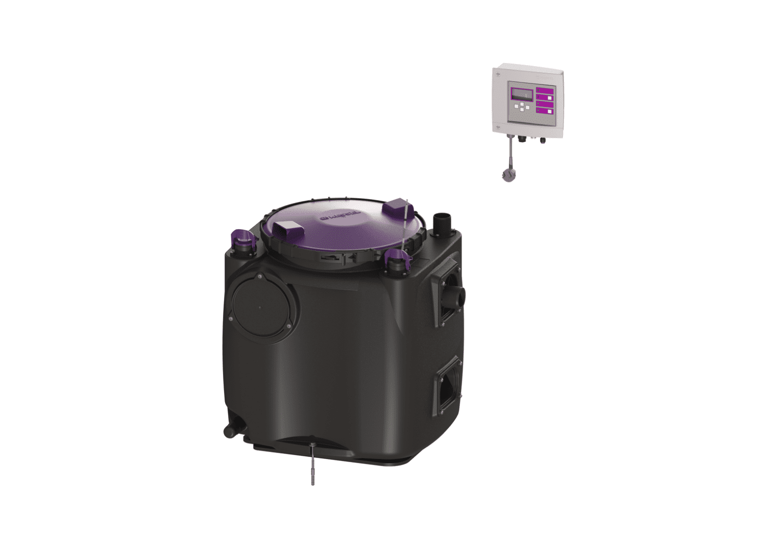 KESSEL-Hebeanlage Aqualift S 100 Tronic, GTF 600, freie Aufstellung