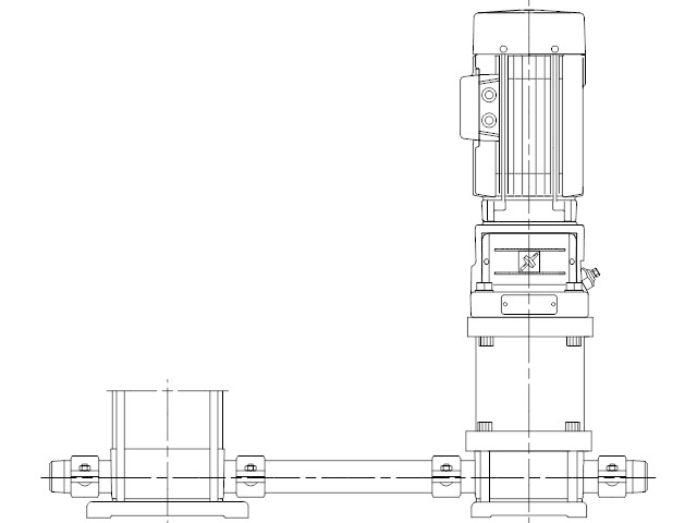 GRUNDFOS Mechanisches Zubehör Rohr, Verbindungs- CRN5-SF