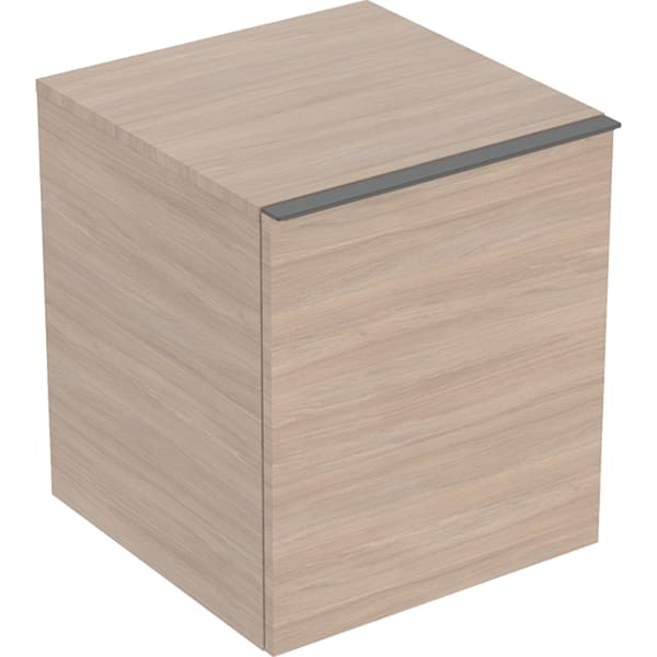 Geberit Acanto Seitenschrank mit 1 Schublade 1 i.Schubl., 45,2x52x47,5cm, Eiche