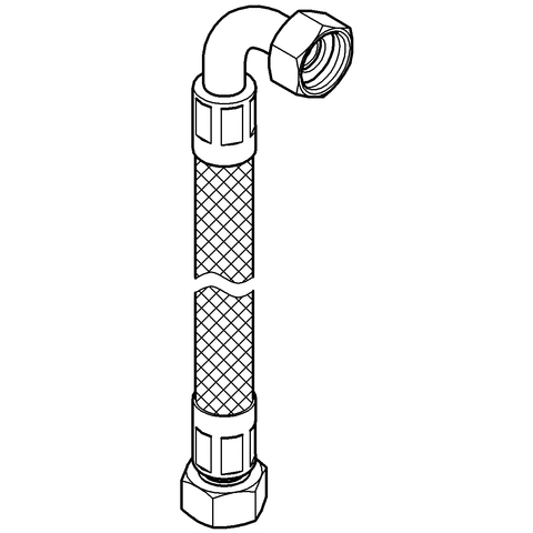 GROHE Druckschlauch 45446 flexibel