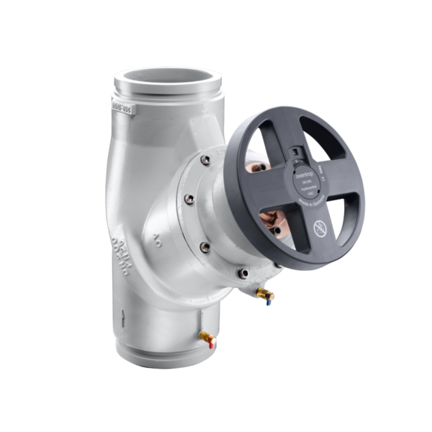 OVENTROP-Strangreg.Vent.Hydrocontrol VGC DN250,Rollnut-Anschluß 273mm, PN25,GG25
