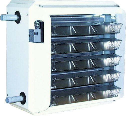 Wolf Luftheizer TopWing TLHK 25 - 400V Induktionsjalousie handverstellbar Wolf Luftheizer TopWing TLHK 25 - 400V Induktionsjalousie handverstellbar