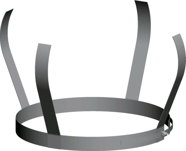 Wolf Abstandhalter DN315 aus Edelstahl Wolf Abstandhalter DN315 aus Edelstahl