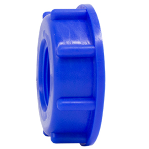 airfit Überwurfmutter 1" AG59mmx6mm, blau