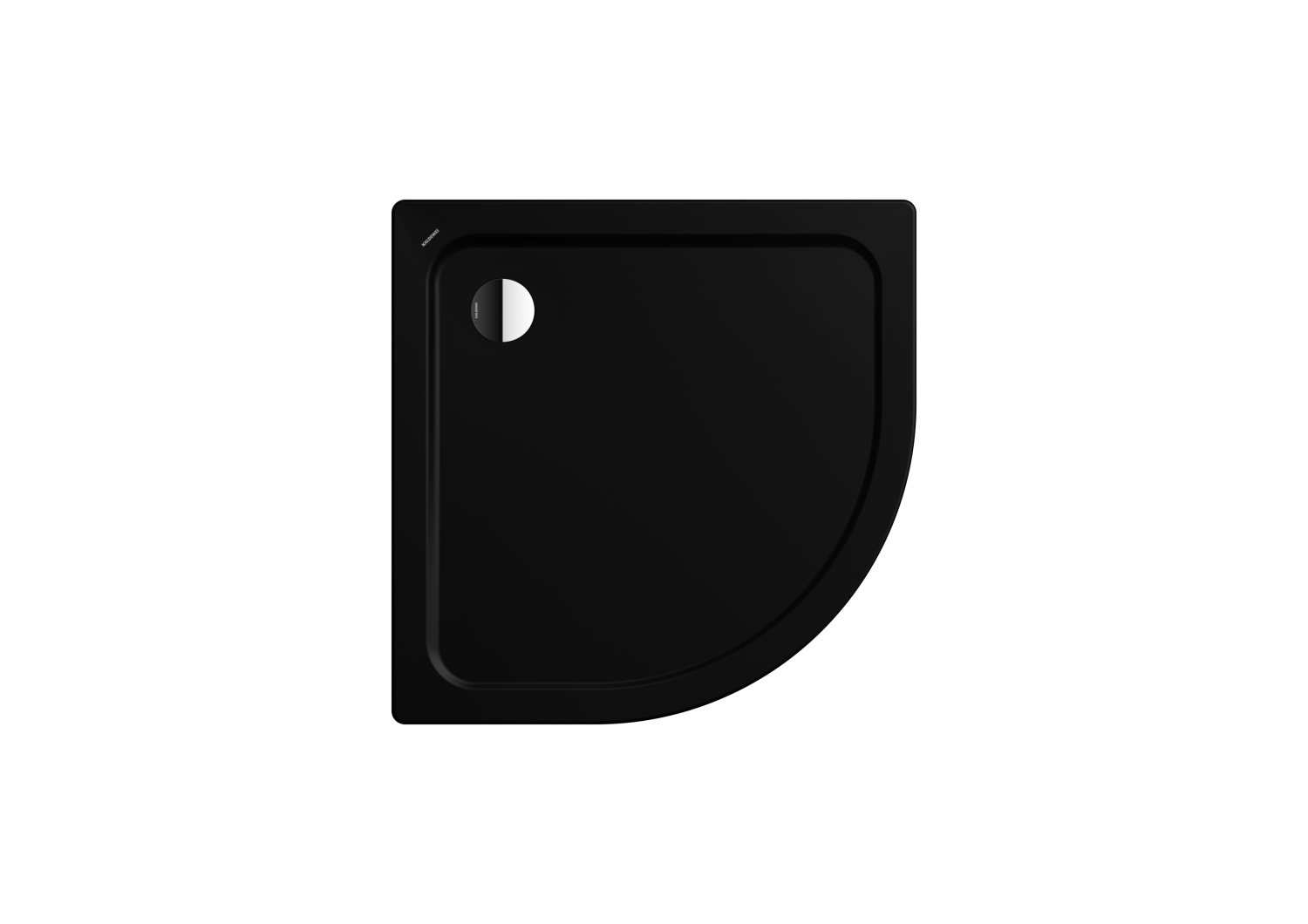 Kaldwei DW ARRONDO Mod.870-1,900x900mm, schwarz matt 100