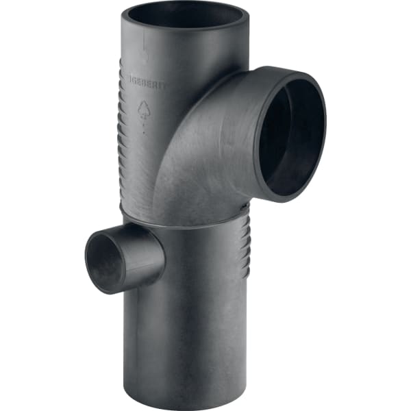 Geberit Silent-db20 Kombibogeneckabzweig 88,5Gr links d110/90/56