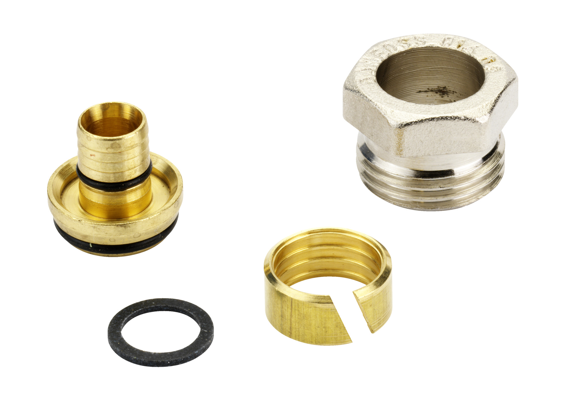 Danfoss Klemmverbinder R1/2AG auf 14x2 für Alu-Verbundrohre (Alupex)