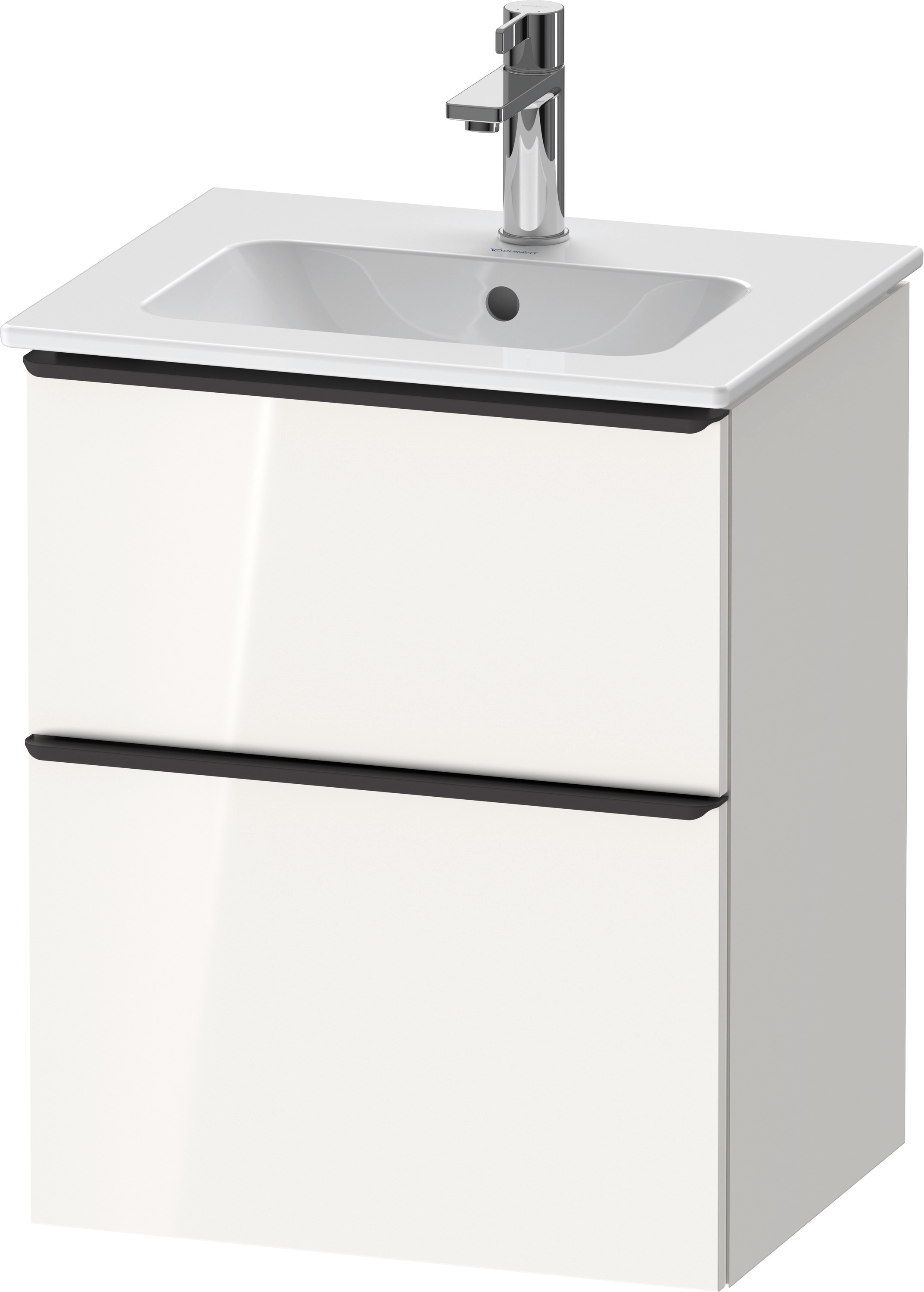 Duravit D-Neo WTU,Ausz:1,Schubk:1,GR:Dia.Schw 510x402x625mm,Wandh,Weiß Hochglanz,Dek.