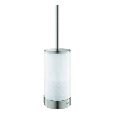 GROHE WC-Bürstengarnitur Selection 41076 Glas/supersteel
