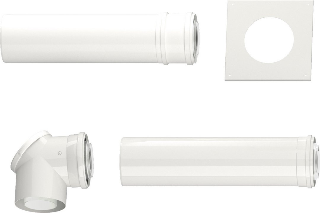 BOSCH Abgaszubehör FC-Set80-C(13)3x Grundbausatz C(13)3x, d:80/125mm
