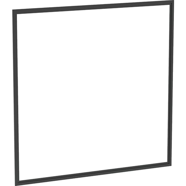 Geberit ONE Abdeckrahmen für Spiegelschrank UP-Montage, 90cm, schwarz matt