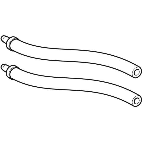 Geberit Set Adapterschläuche d4-5, für Fernbetätigung pneumatisch