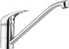 BOSCH Installationszubehör BZ 13071 Einhebel-Küchenarmatur, verchromt