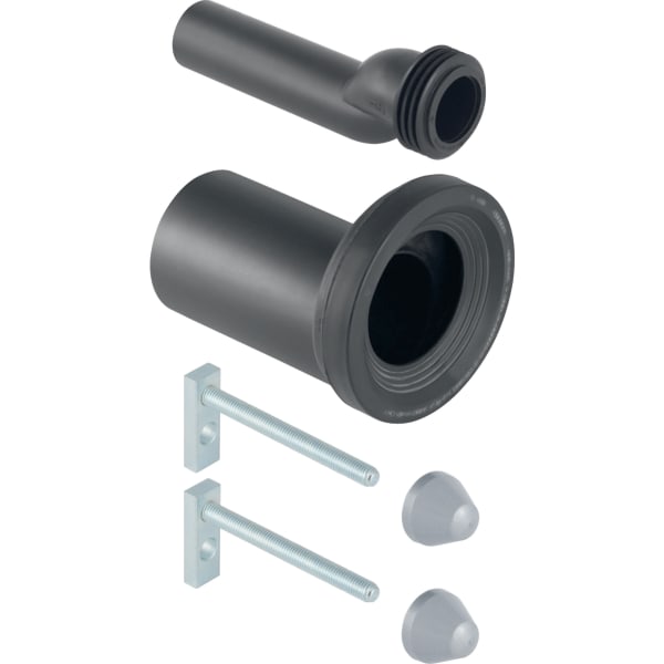 Geberit Anschlussset für Wand-WC mit Befestigungsmat. etagiert, d90/45