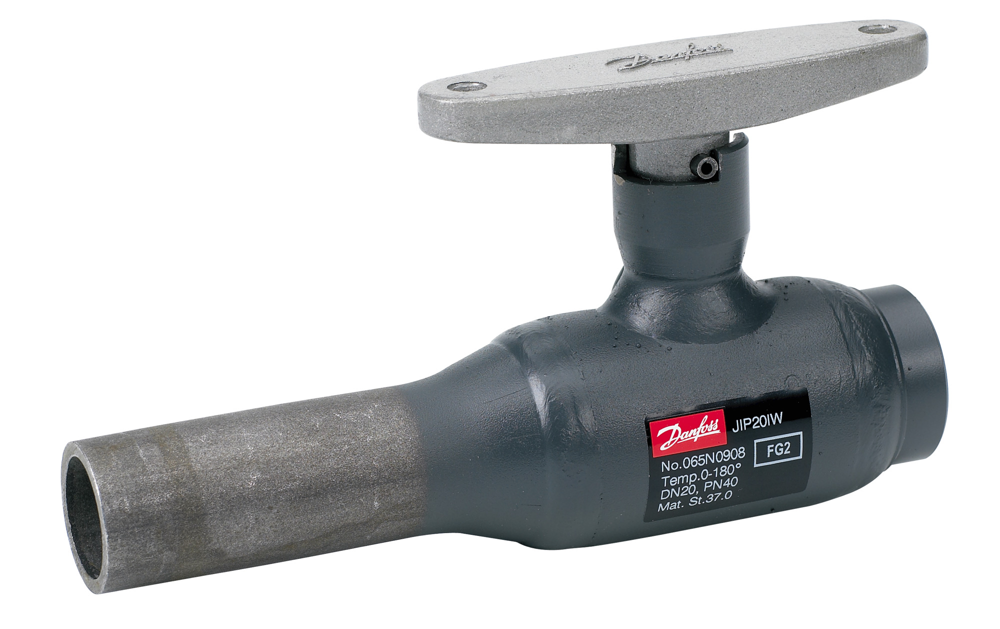 Danfoss Kugelhahn Typ JIP 140.13 DN 20, Kvs 15 m3/h, PN40, AE-IG, T-Griff