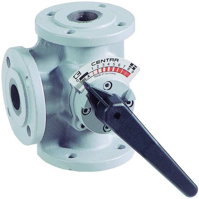 Resideo Dreiwege-Flanschenmischer DR GG 20, grau, PN 6, gerade DN 32 Resideo Dreiwege-Flanschenmischer DR GG 20, grau, PN 6, gerade DN 32