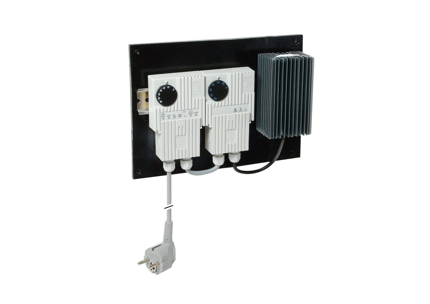 KESSEL-Einbauset Thermostat, Hygrostat