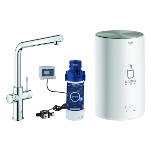 GROHE Armatur und Boiler GROHE Red Duo 30327_1 M-Size L-Auslauf chrom GROHE Armatur und Boiler GROHE Red Duo 30327_1 M-Size L-Auslauf chrom