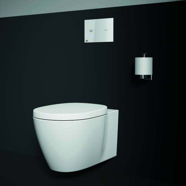 IS Wand-T-WC Connect, AquaBlade, unsichtbare Bef.,365x545x340mm,Weiß m.IP