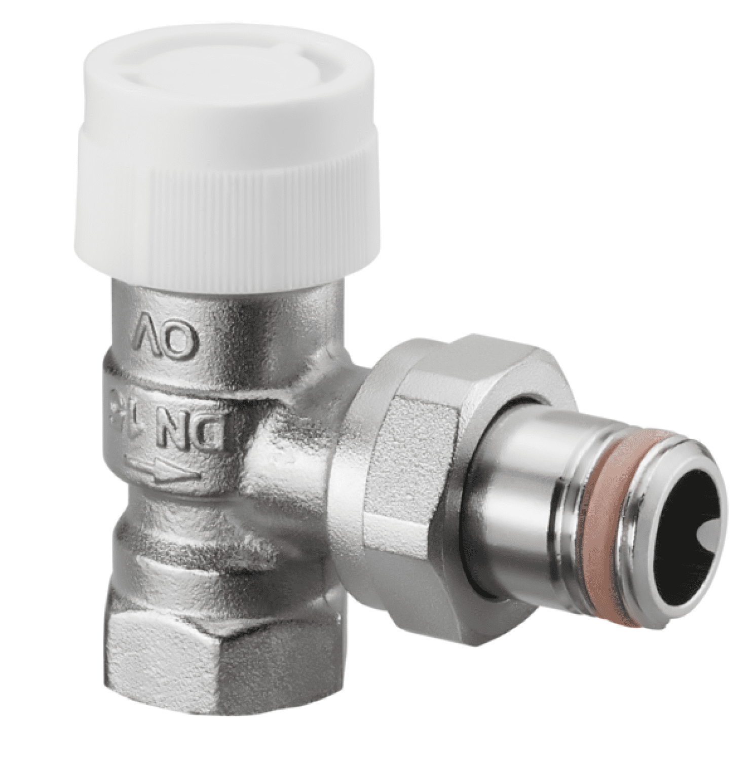 OVENTROP-Thermostatventil "AV 9" Eck, DN 15, selbstdichtend