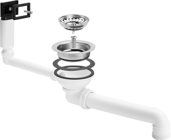 Viega Ablaufventilset 7139.151 in Kunststoff weiss