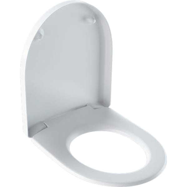 Geberit Renova Plan WC-Sitz, weiß Befestigung von oben, m. Absenkautomatik Geberit Renova Plan WC-Sitz, weiß Befestigung von oben, m. Absenkautomatik