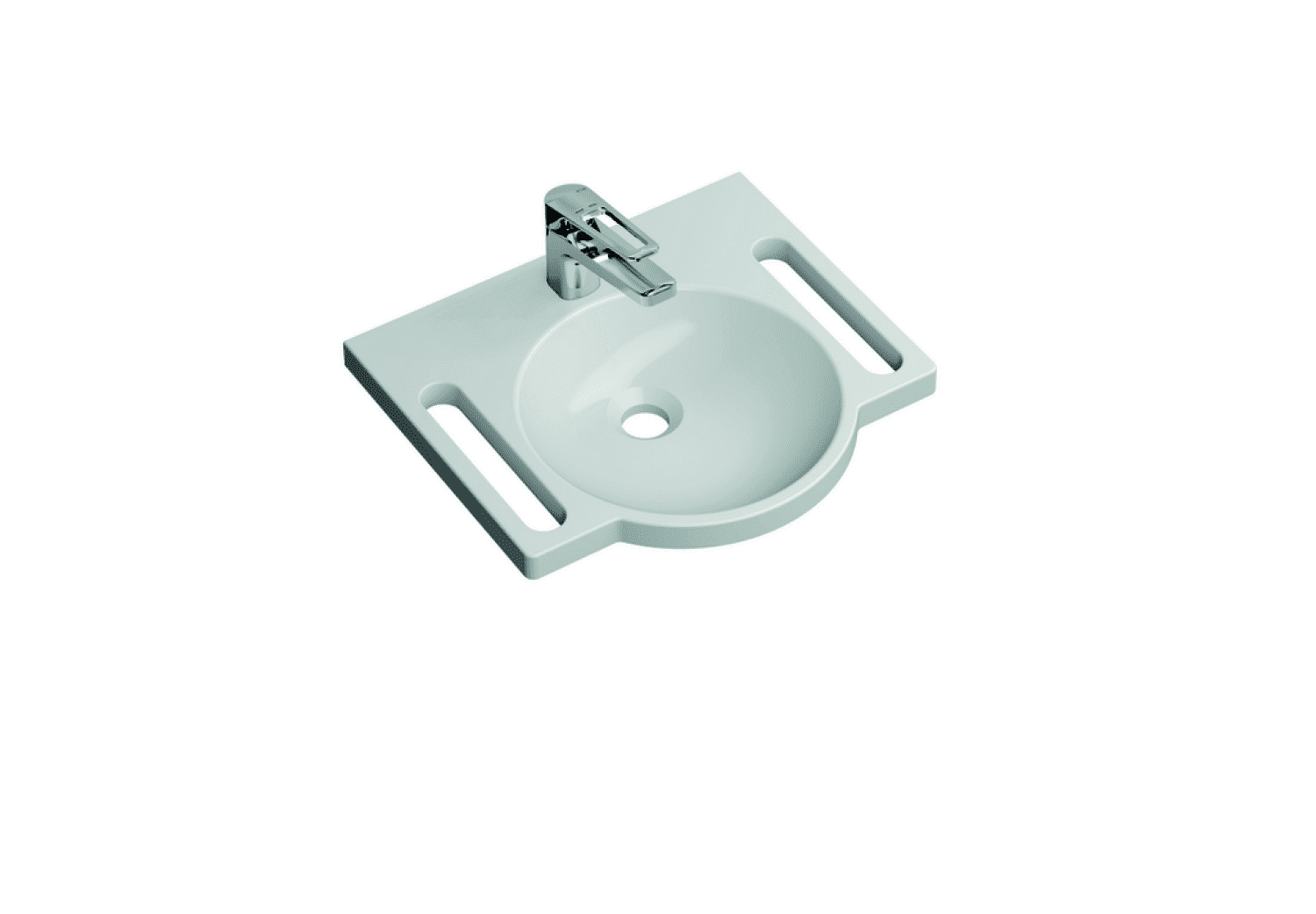 HEWI Produktset WT u. Armatur, WT 950.11.501 u. Arm. AQ1.12M10340