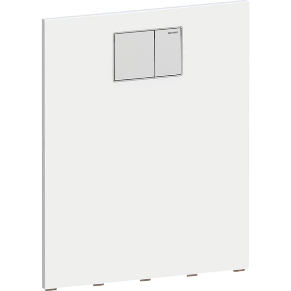Geberit AquaClean Designplatte Glas weiß