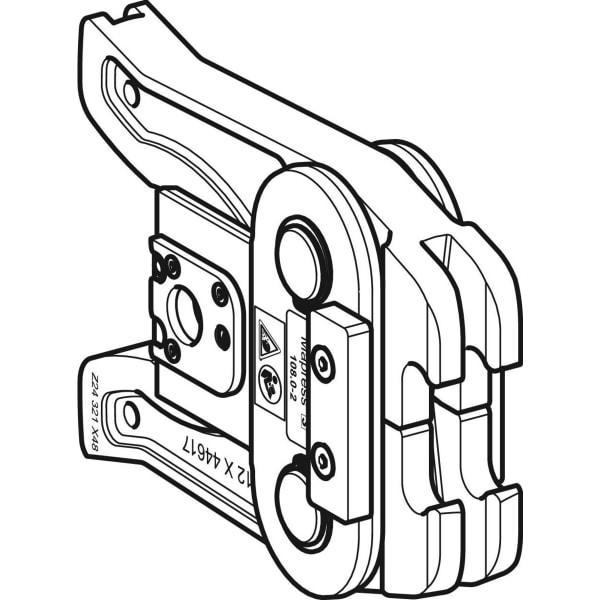 Geberit ZB 324 Mapress Zwischenbacke d108mm Kompatibiliät (3)