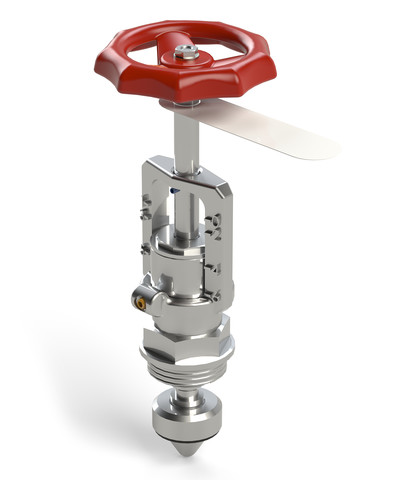 KEMPER NIRO Drossel-Oberteil aus Edelstahl, DN20