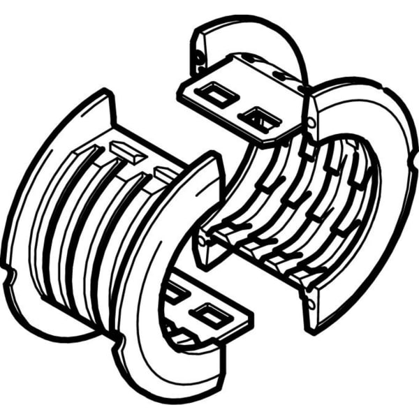 Geberit Rohrschelleneinlegeschale d50