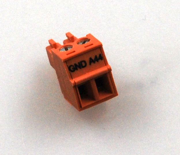 Remko WP Klemmen A44, 2-polig, orange Smart-WP (I/O Modul Nr. 30)