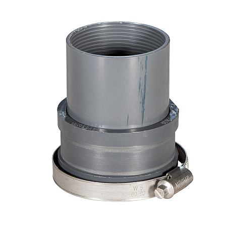 KSB Schlauchanschlussset B 75 G 2" inkl. PVC-Stutzen und Schlauchschelle