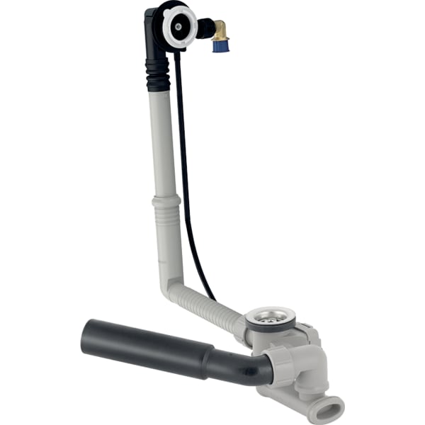 Geberit Badewannenablauf, d52 mit Drehbet. und Zulauf, DN40/50 Geberit Badewannenablauf, d52 mit Drehbet. und Zulauf, DN40/50