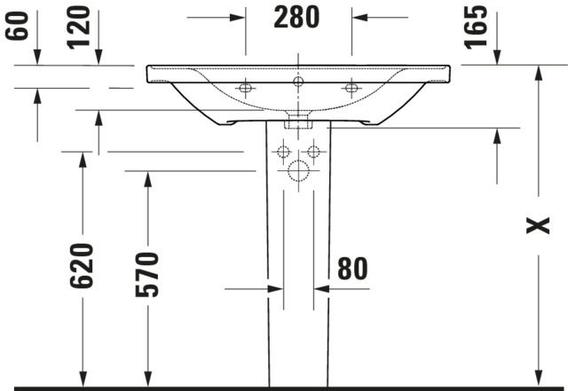 DU Möbel-WT D-Neo, 800mm, weiß mit ÜL, mit HLB, 1 HL
