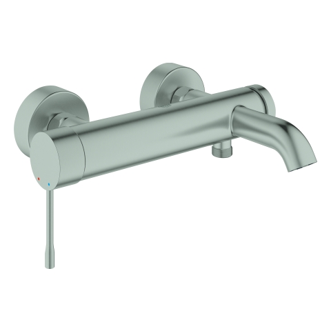 GROHE EH-Wannenbatterie Essence 25250_1 Wandmontage eigensicher supersteel GROHE EH-Wannenbatterie Essence 25250_1 Wandmontage eigensicher supersteel