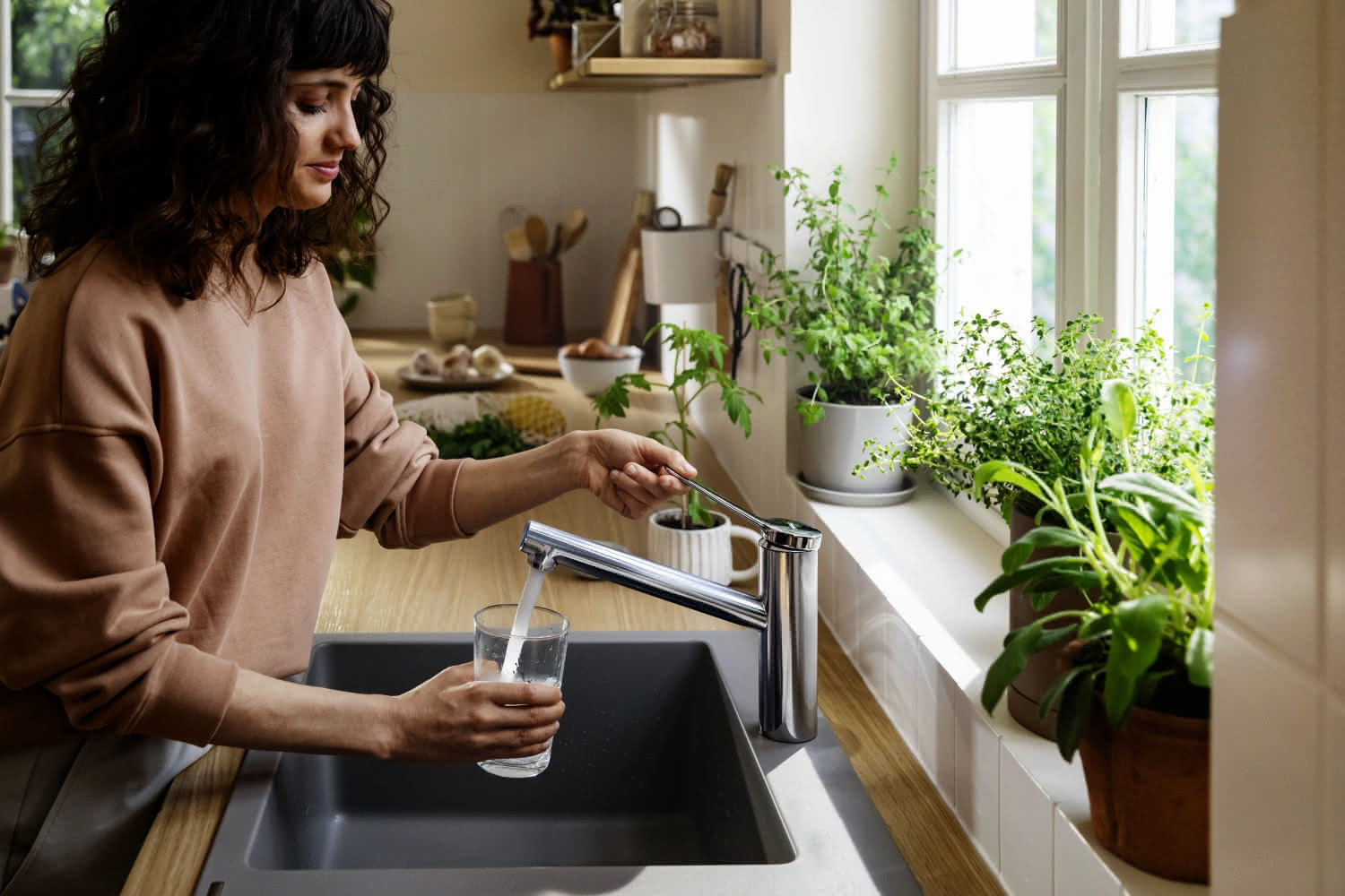 Hansgrohe Spültischmischer 150 Zesis M33 Eco 1jet chrom
