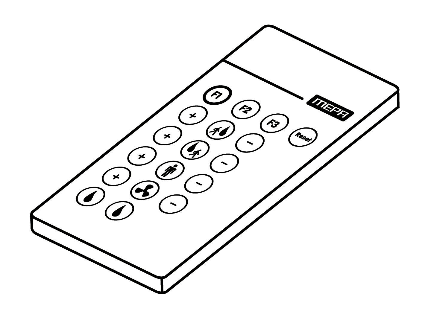 IR-Fernbedienung 900