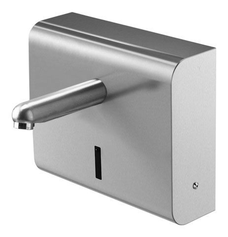 CONTI+ lino elekt. IR Wandarm. Batt. AP Ausl.220mm o.Misch. Edelst. Click K20