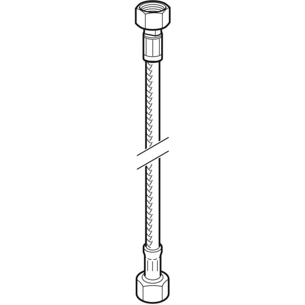 Geberit Panzerschlauch für Minithermostat Bambini