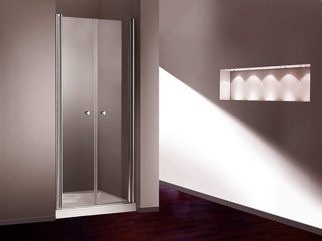 Hüppe Pendelt. in Nische 501 Design PTN 1000-1900 510632.092.322 chromgl.Gl. 322