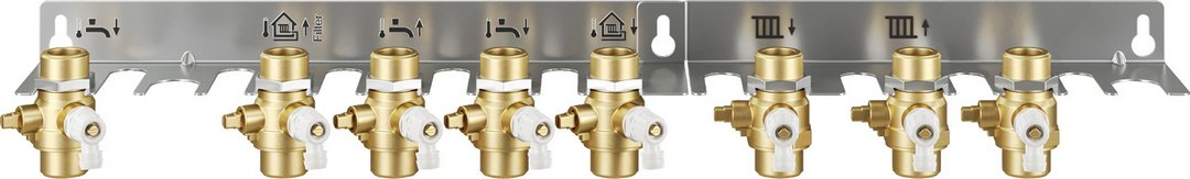 BOSCH Zubehör für Wohnungsstationen Montageplatte für Basis- und HK-Modul