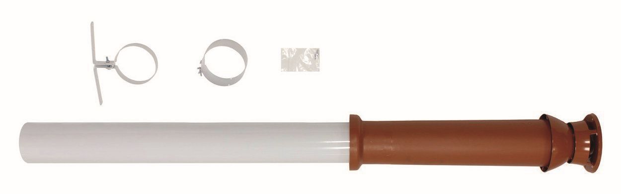 Vaillant senk. Dachdurchführung turboTEC Luft-/Abgasführung, 60/100 mm, rot